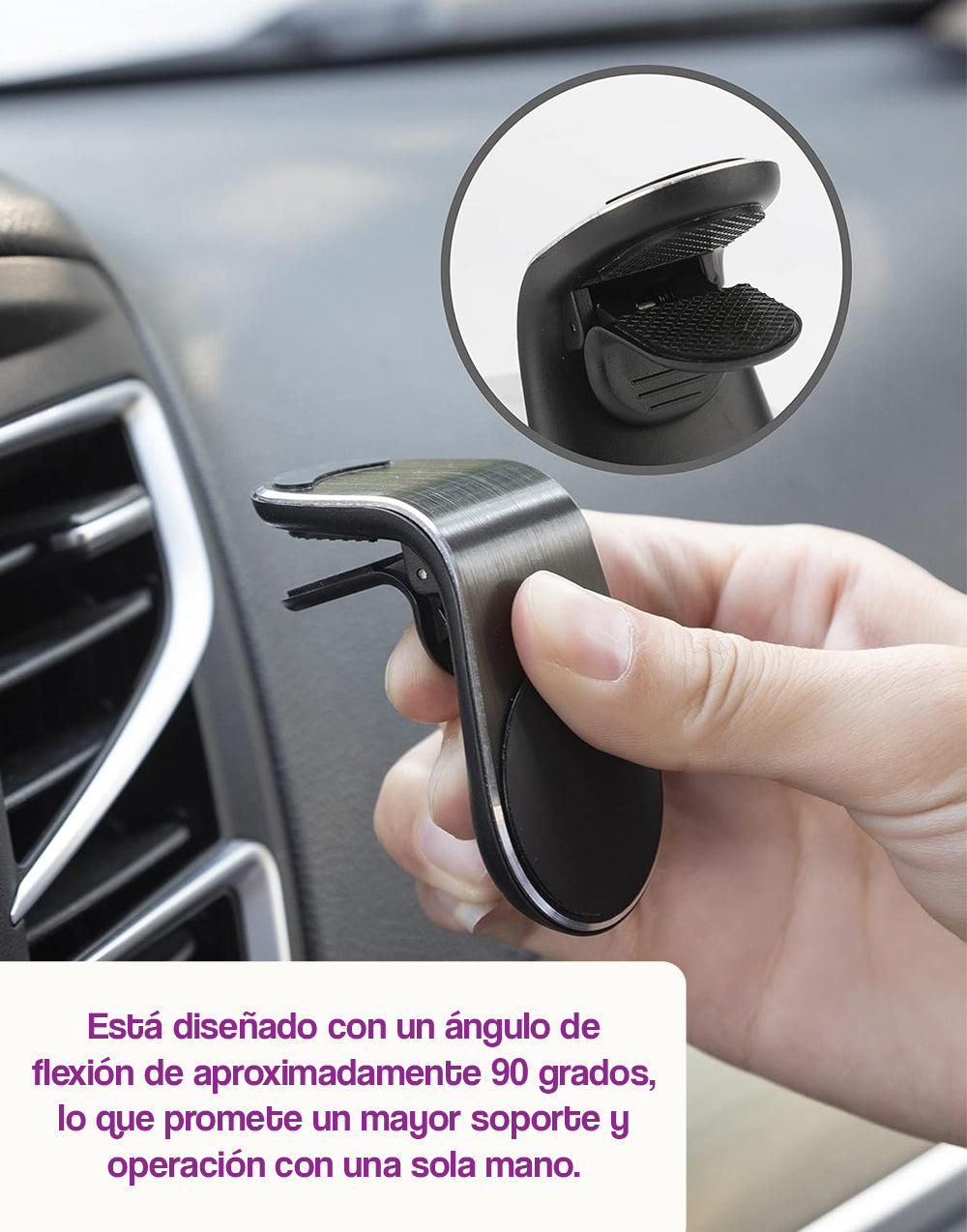 Soporte de Celular para Auto tipo Clip