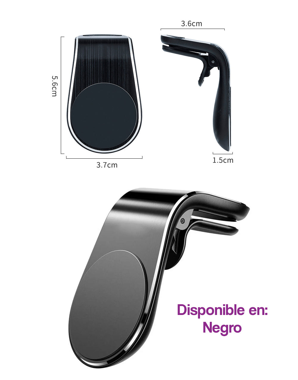 Soporte de Celular para Auto tipo Clip