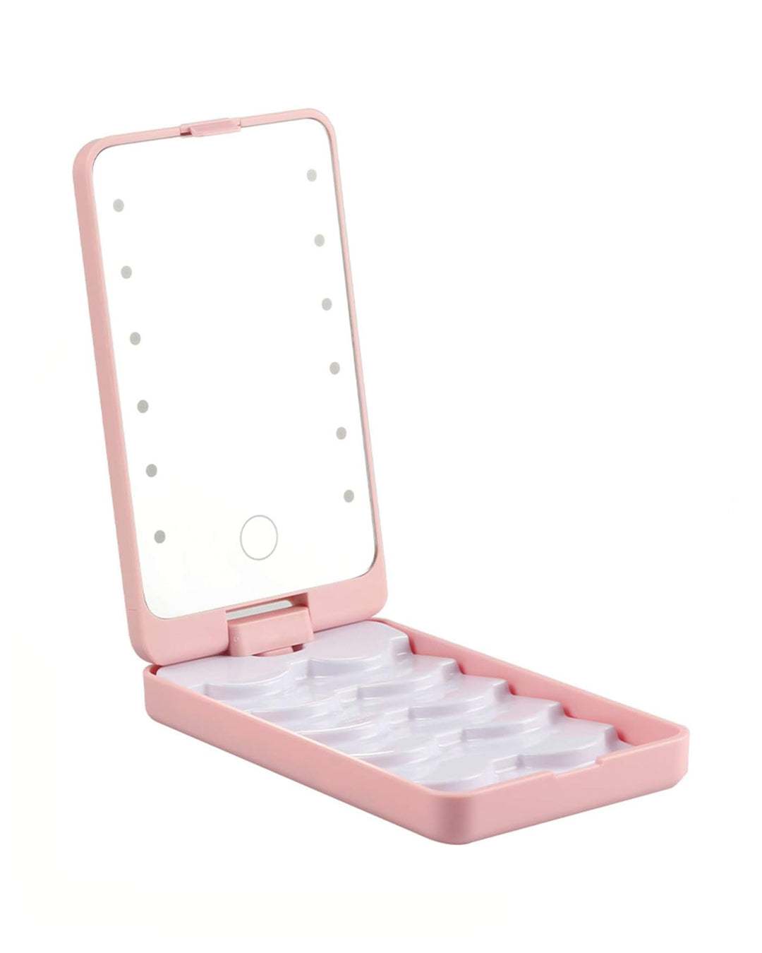 Estuche para brochas con espejo LED