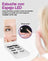 Estuche para brochas con espejo LED