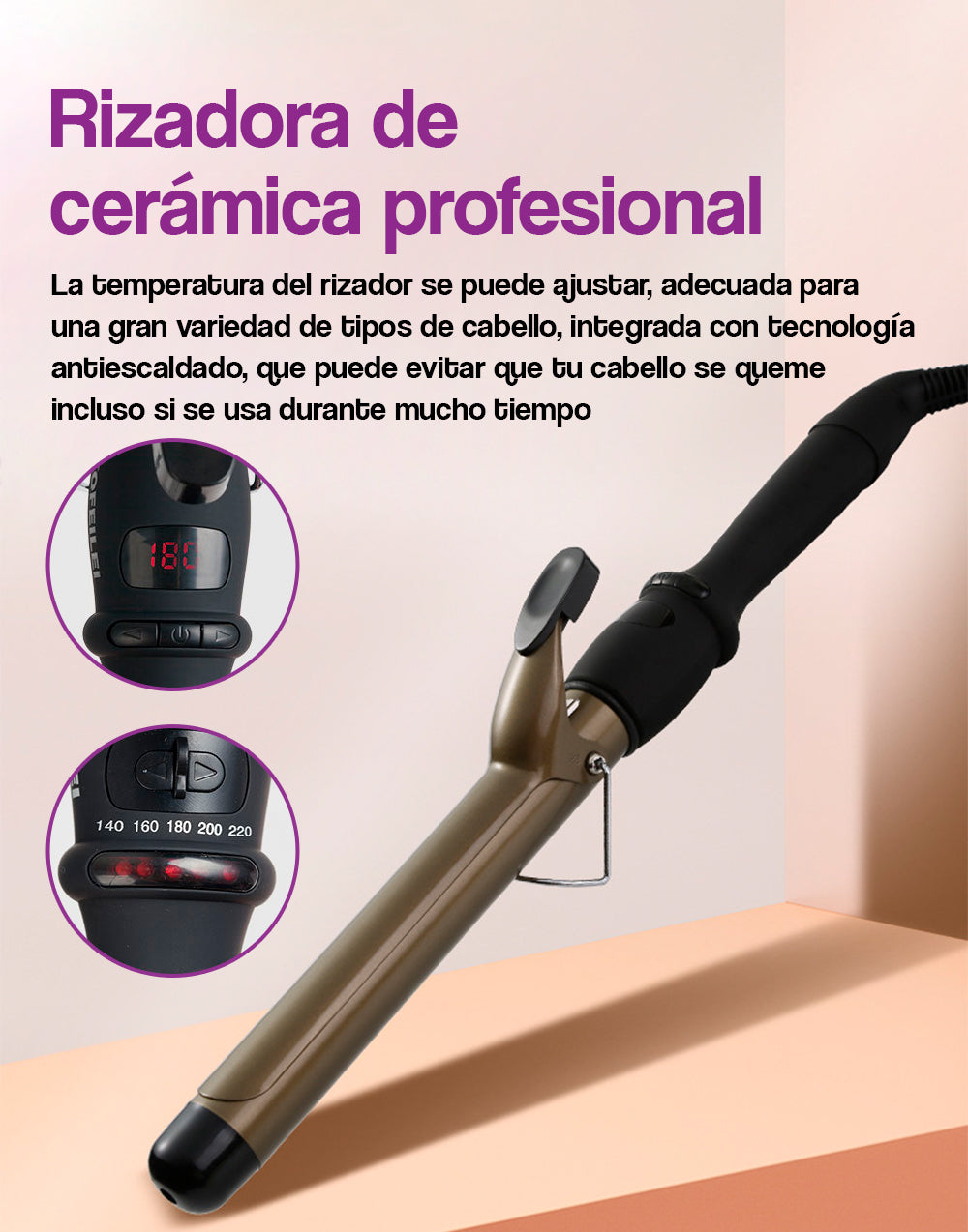 Rizadora de Cerámica profesional