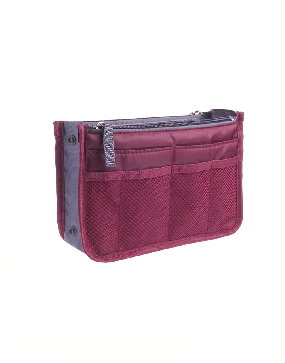 Bolso organizador de cosmeticos abierto
