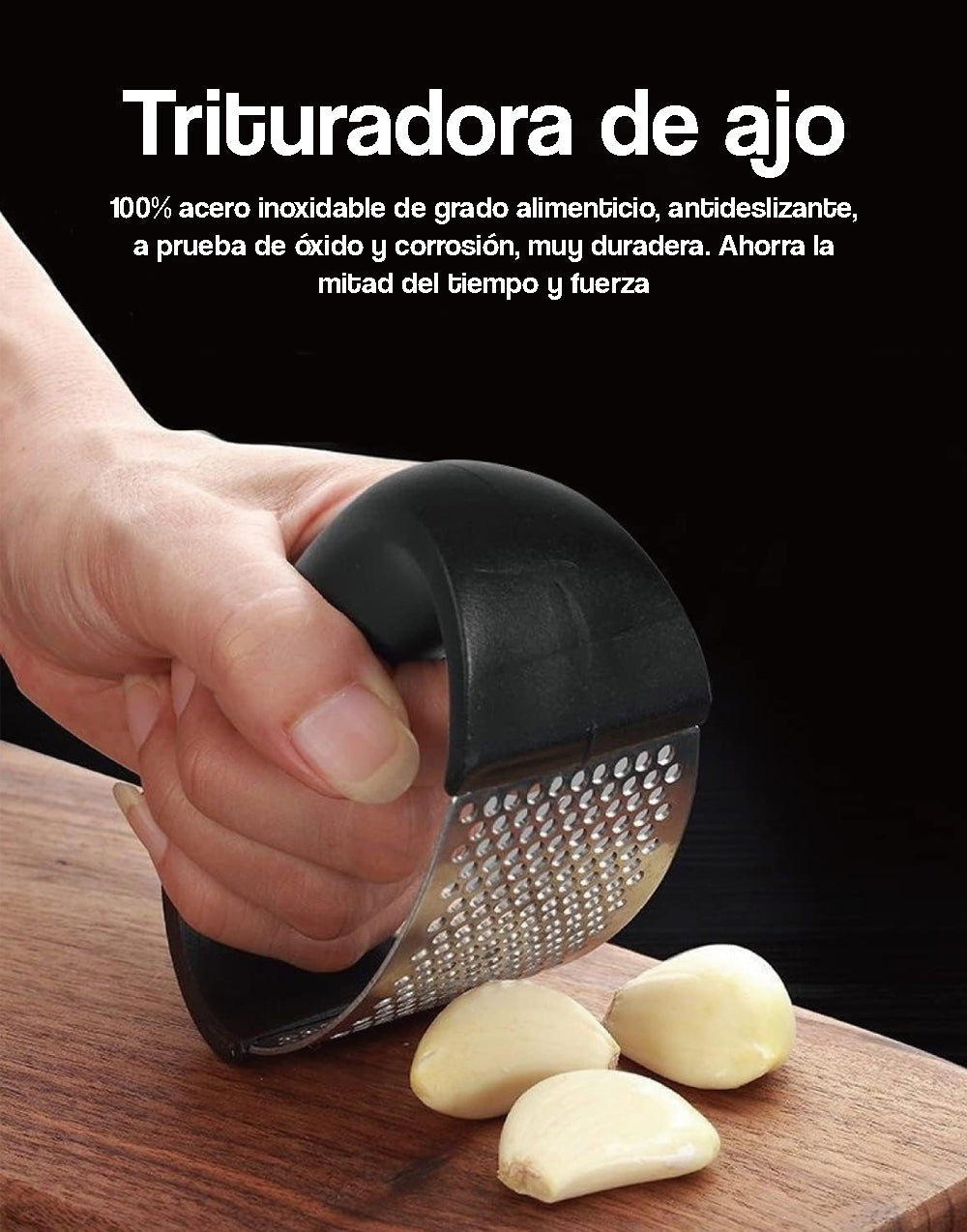 Trituradora de ajo