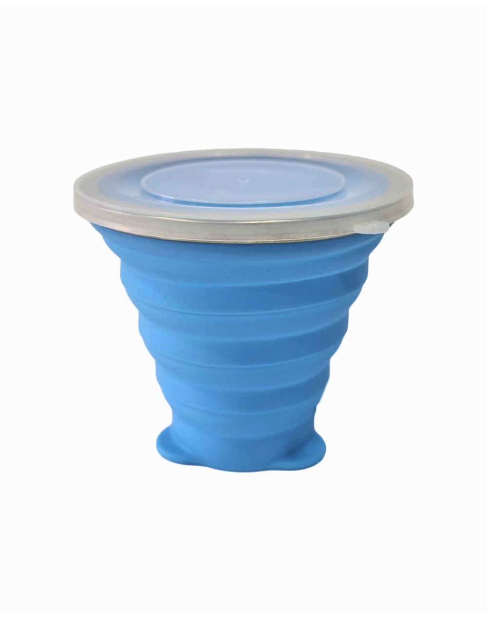 Taza de silicona plegable