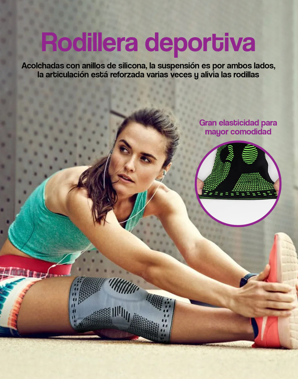 Rodillera deportiva
