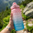 Botella De Agua Motivacional De 2 Litros Degradada