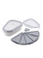Contenedor De Silicona Expandible Forma De Pizza