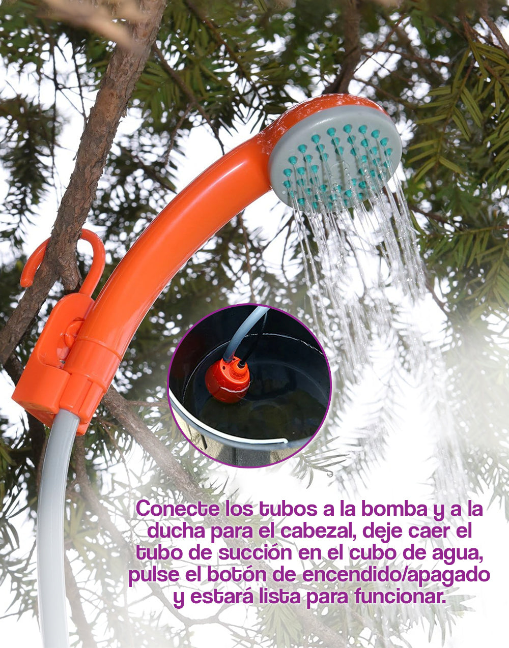 Ducha eléctrica a presión