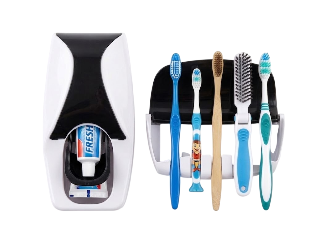 Dispensador Automático De Pasta/organizador De Cepillos