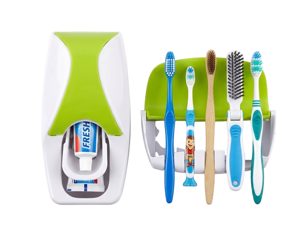 Dispensador Automático De Pasta/organizador De Cepillos