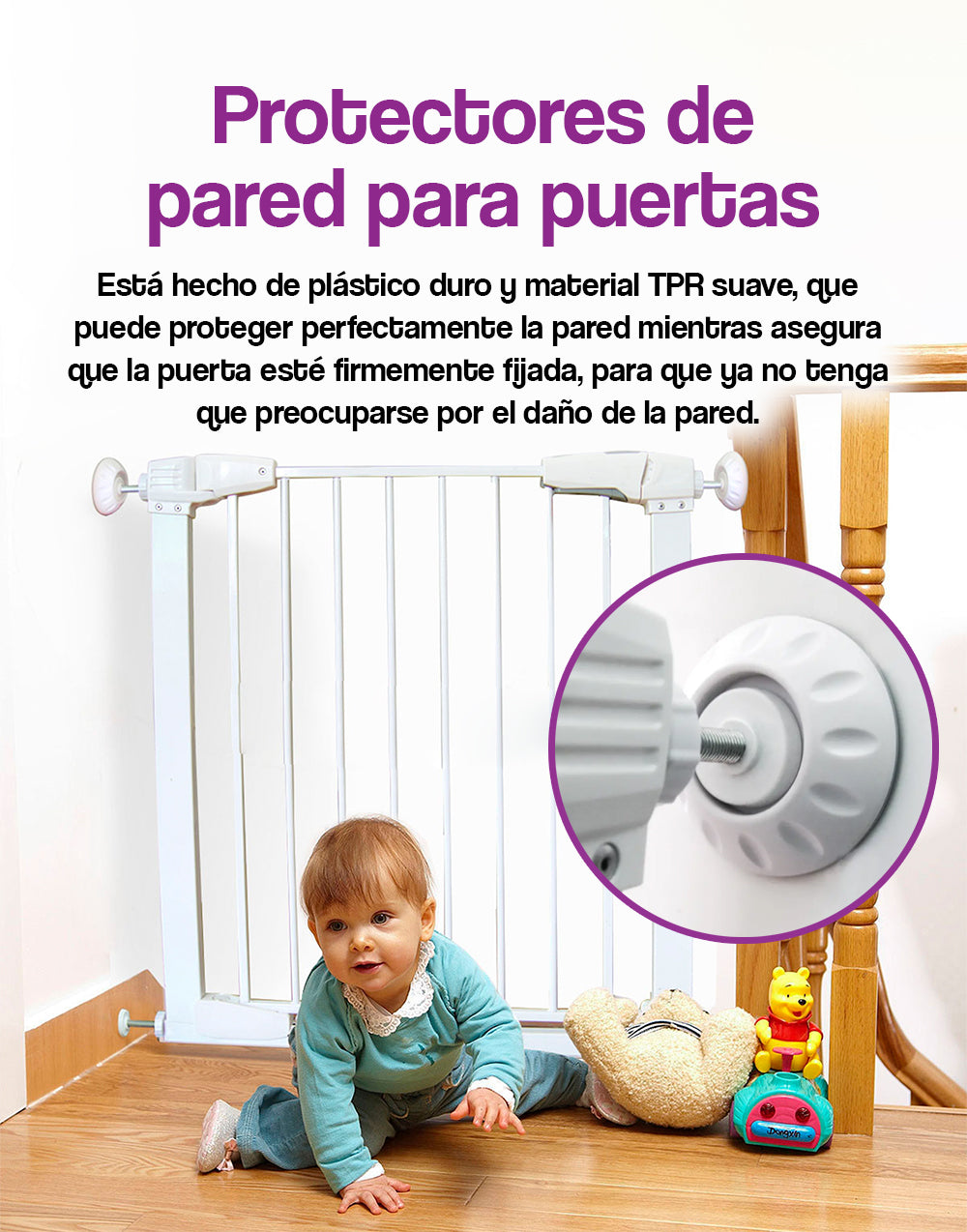 Protector de patas antivibración antideslizantes y nivelador