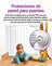 Protector de patas antivibración antideslizantes y nivelador