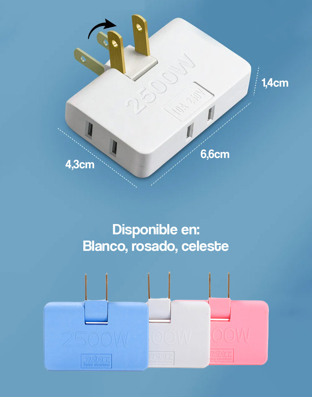 Extensor de enchufe