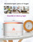 Humidificador de aromas con llama 3D USB con temporizador