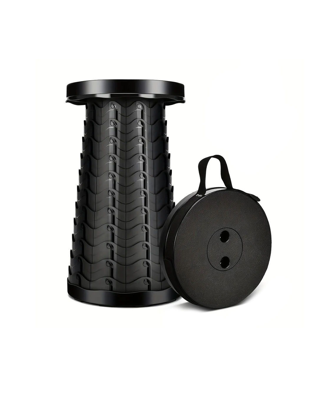Taburete plegable portátil de plástico