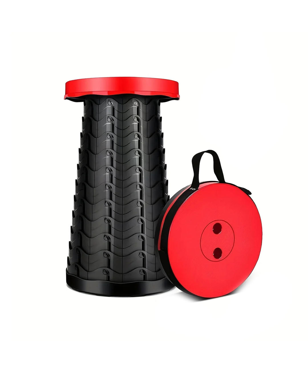 Taburete plegable portátil de plástico