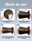 Taburete plegable portátil de plástico