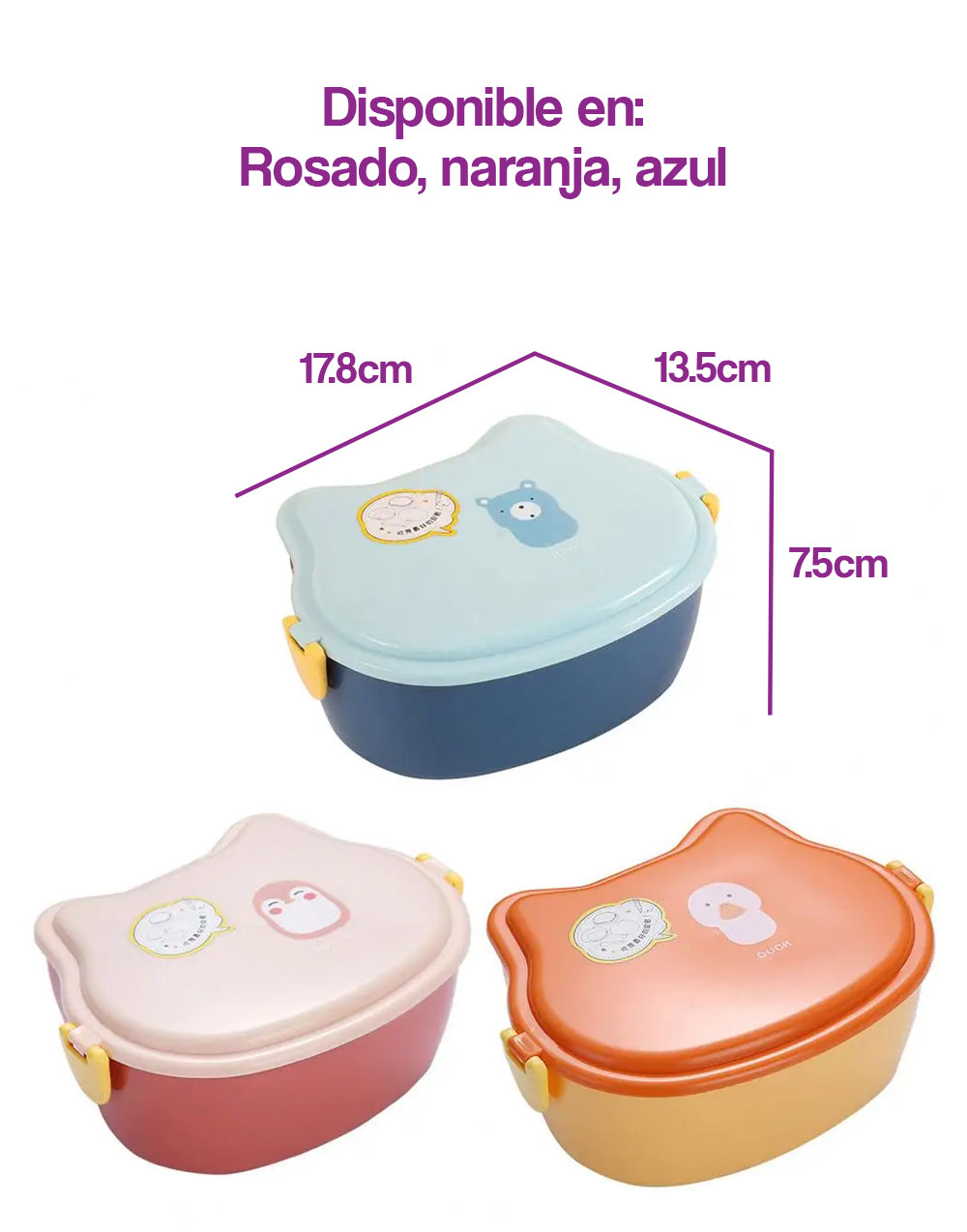 Contenedor  portátil con diseño