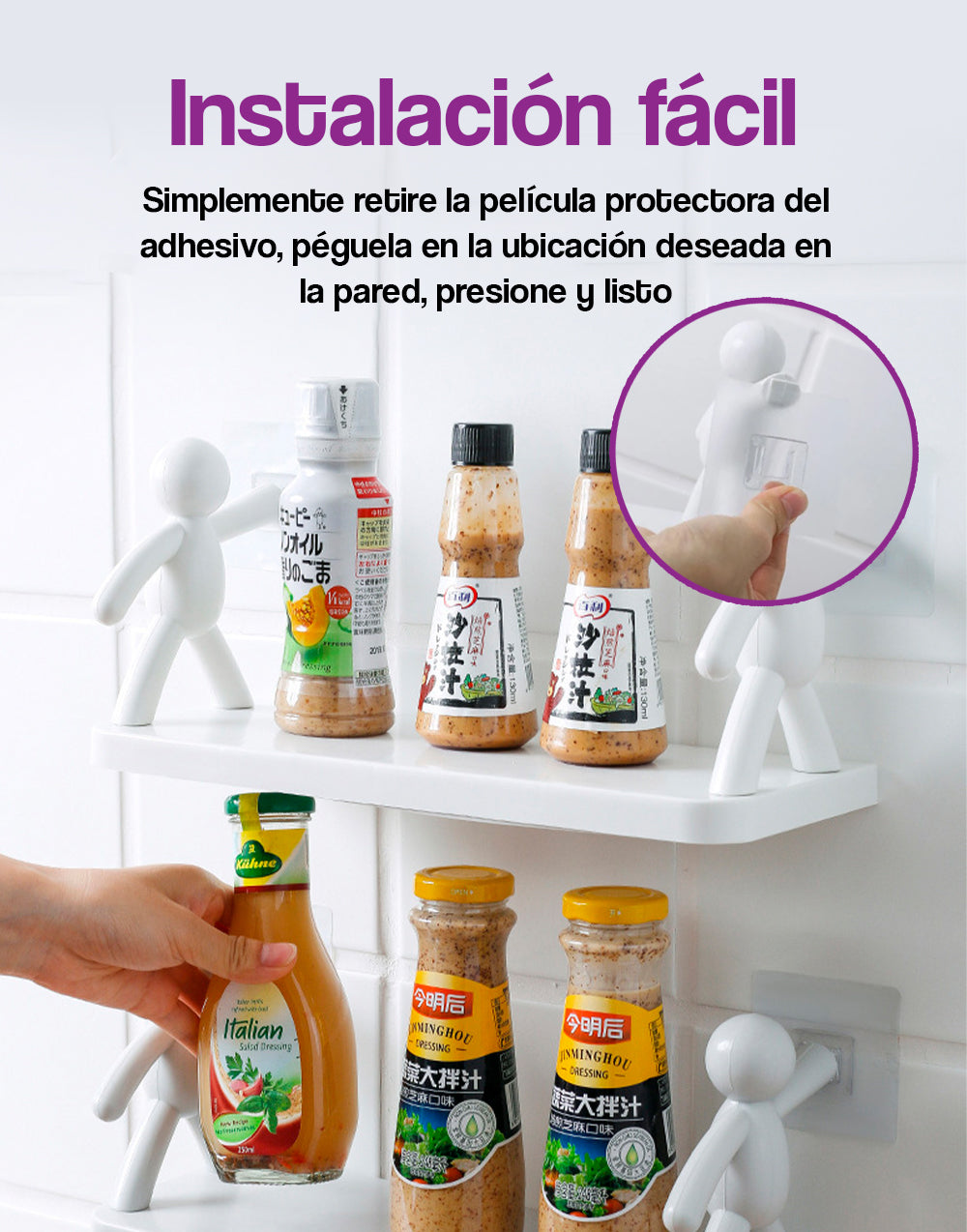 Repisa flotante de pared