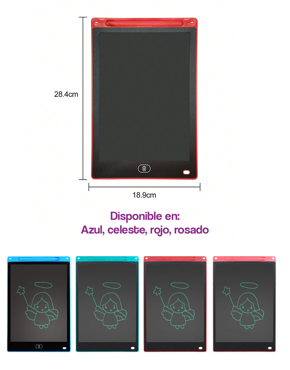 Tableta eléctronica de dibujo