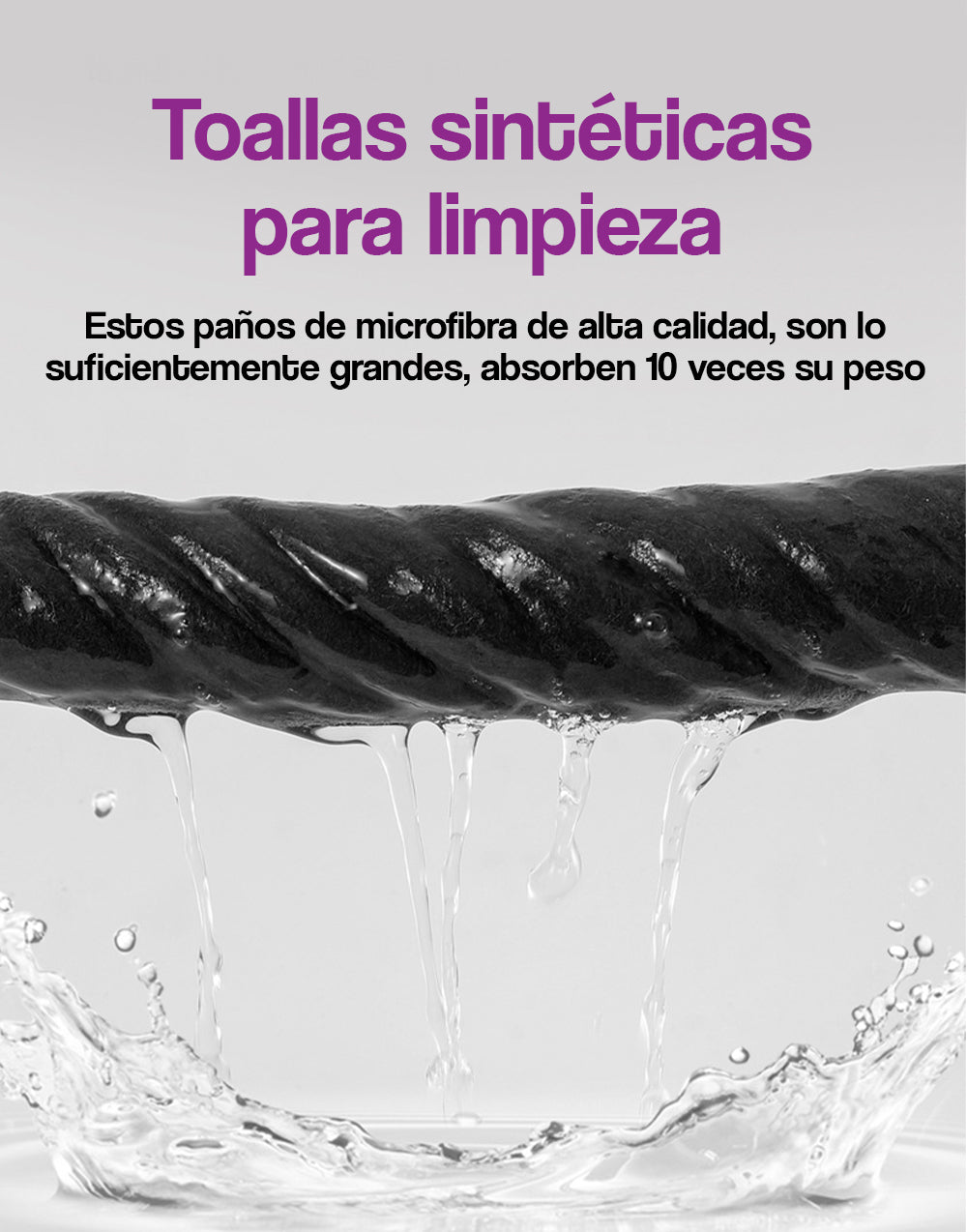 Toalla sintetica para limpieza