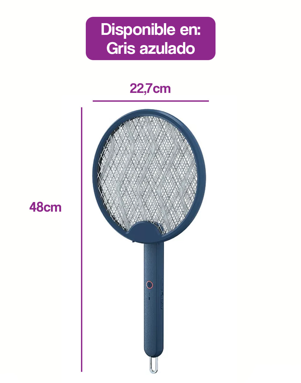 Raqueta eléctrica mata mosquitos