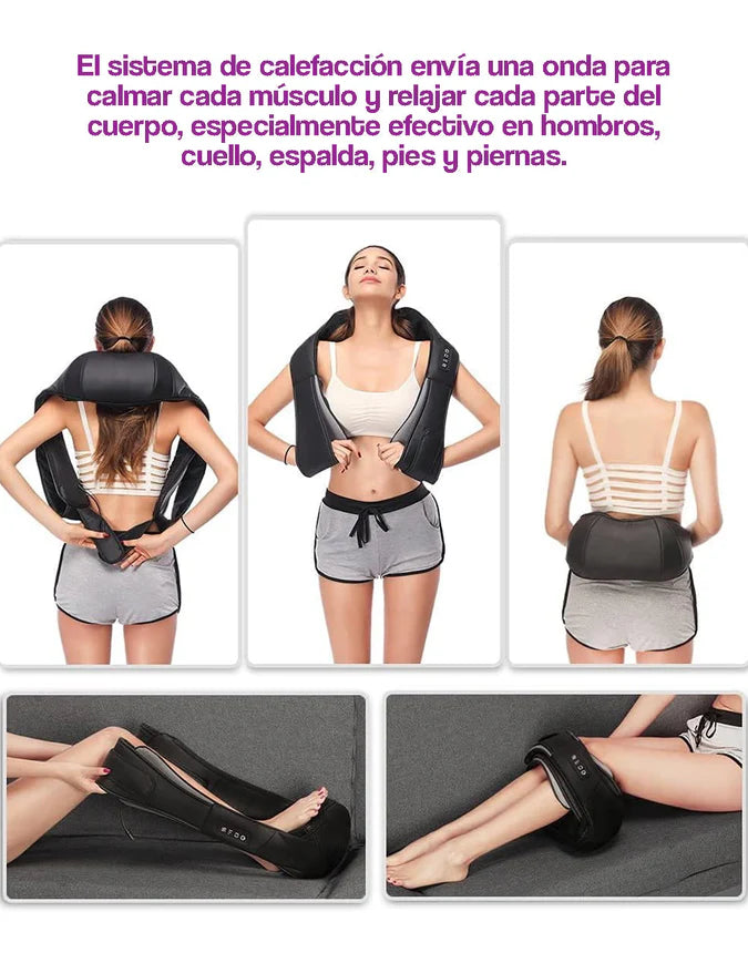 Almohada Masajeadora De Cuello Y Espalda